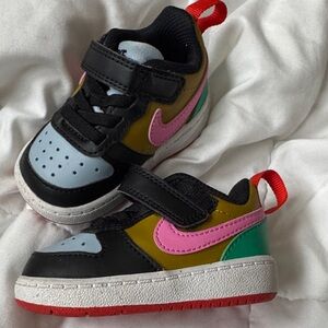 Nike Court Borough infant/toddler sneaker. 3C